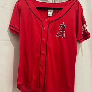 Los Angeles Angels jersey (pink brand)